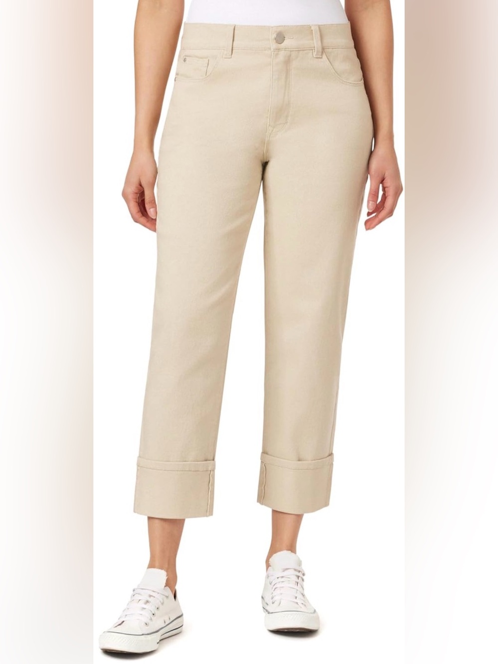 Angels Forever Young Women's Signature Straight Crop Jeans